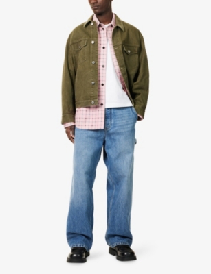 BOTTEGA VENETA: Spread-Collar Regular-Fit Denim Jacket