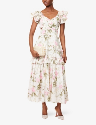 NEEDLE AND THREAD: Rose Backless Cotton Gown