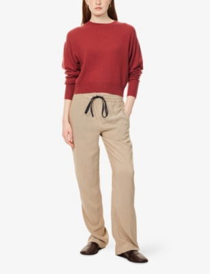 LE KASHA: Regular-fit round-neck cashmere-knit jumper