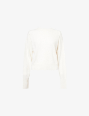 LE KASHA: Round-Neck Dropped-Shoulders Cashmere Jumper