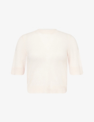 LE KASHA: Regular-fit short-sleeve cashmere-knit jumper