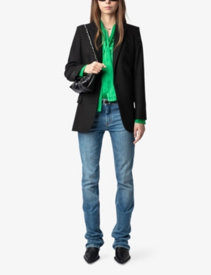 Zadig & Voltaire Tulba Blouse In Gazon