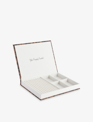 Heaven Mayhem Womens Book Box Vol 1 Leopard-print Cotton-canvas Jewellery Box In Leopard