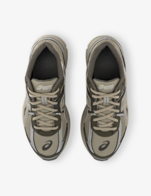 Asics Jog 100s Sportstyle Sneakers In Khaki/pure Silver At Urban Outfitters In Khaki Pure Silver