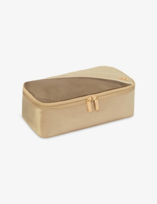 TUMI: Small Logo-Embroidered Woven Packing Cube