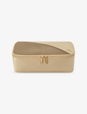 TUMI: Small Logo-Embroidered Woven Packing Cube