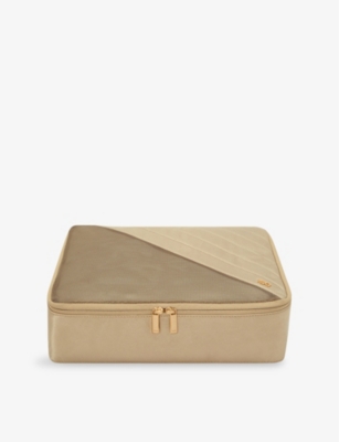 TUMI: Medium logo-embroidered Woven Packing Cube
