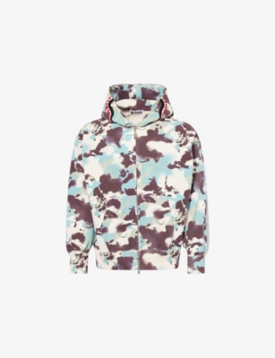 A BATHING APE: Camouflage-Print Relaxed-Fit Cotton Hoody