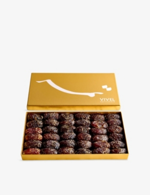 VIVEL: Large Gold Medjool Dates Gift Box 750g