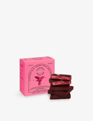 COSMIC DEALER - Box of Four Nut Butter Raspberry & Macadamia Chocolates ...