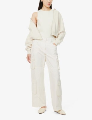 REPRESENT: Control Sleeveless Stretch-Woven Bodysuit