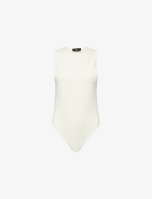REPRESENT: Control Sleeveless Stretch-Woven Bodysuit