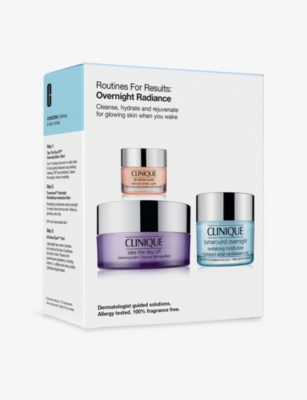 Shop Clinique Routines For Results: Overnight Radiance Skincare Set