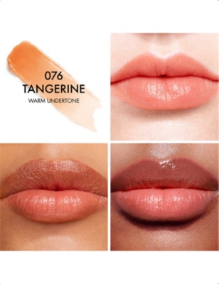 Dior 076 Tangerine Addict Lip Glow 3.2g In 076 Tangerine