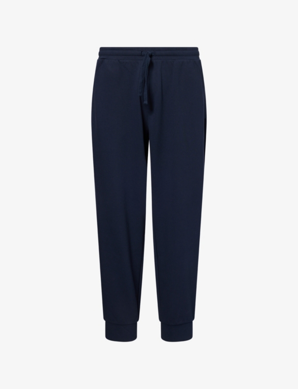 Logo-Print Cuffed-Hem Cotton-Jersey Jogging Bottoms
