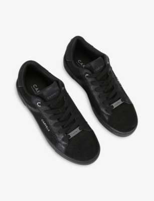 CARVELA: Daze Faux-Leather Low-Top Trainers