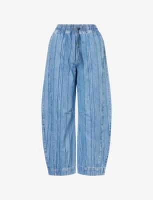 DAMSON MADDER: Felix Wide-Leg Denim Jeans