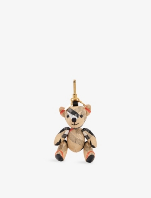 BURBERRY: Thomas Bear Madeira Woven Charm