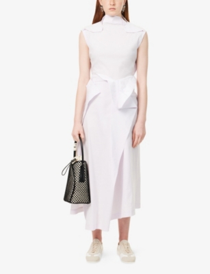 ISSEY MIYAKE: Ample Cinched-Waist Woven Shirt