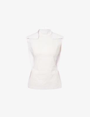 ISSEY MIYAKE: Ample Cinched-Waist Woven Shirt