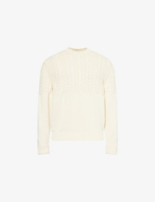 DUNHILL: Cable-Knit Cotton Jumper