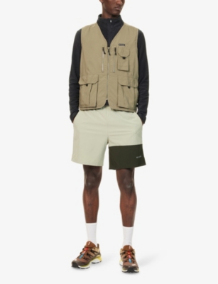 COLUMBIA: Silver Ridge Logo-Patch Woven Utility Vest