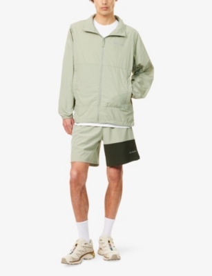 Columbia Mens  Loop Basin Windbreaker Waterproof Jacket In Safari