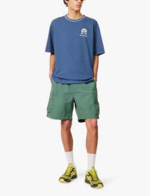 COLUMBIA MENS COLUMBIA LANDROAMER CREWNECK COTTON-JERSEY T-SHIRT 