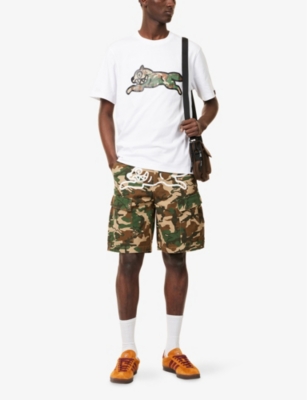 ICECREAM: Woodland Dog-Print Relaxed-Fit Cotton-Jersey T-Shirt