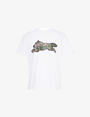 ICECREAM: Woodland Dog-Print Relaxed-Fit Cotton-Jersey T-Shirt