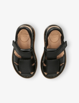 DR MARTENS: Kids' Moby II Leather Sandals