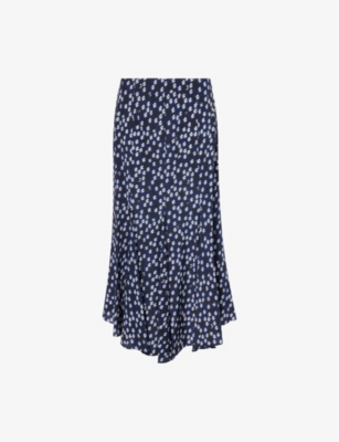 PROENZA SCHOULER: Joelle Printed Stretch-Woven Blend Maxi Skirt