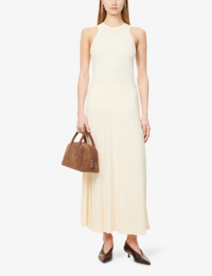 TOTEME: Fluid Racerback Stretch-Woven Top