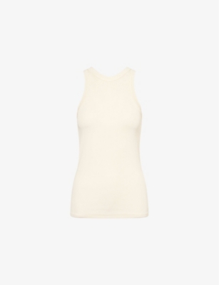 TOTEME: Fluid Racerback Stretch-Woven Top