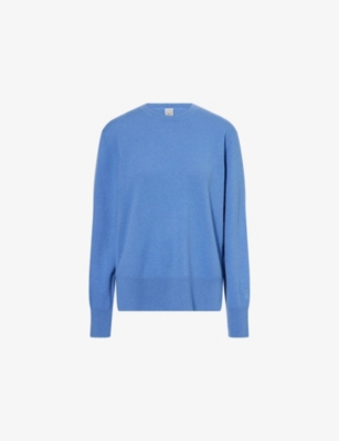 TOTEME: Crewneck Regular-Fit Brushed-Cashmere Jumper
