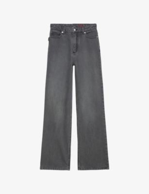 ZADIG&VOLTAIRE: Elio Straight-Cut Mid-Rise Denim Jeans