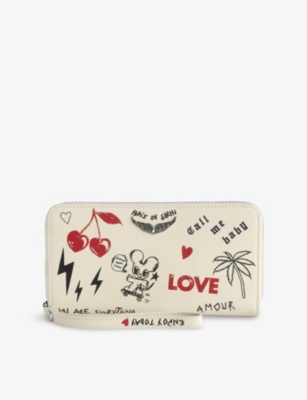 ZADIG&VOLTAIRE: Companion Grained Leather Wallet