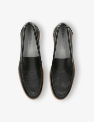 MAGNANNI: Altea Leather Loafers