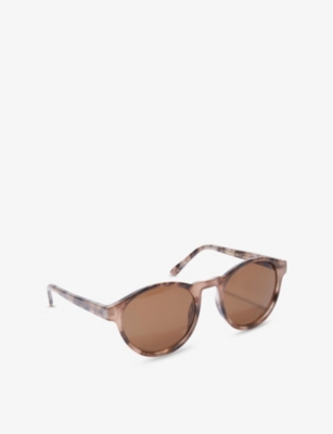 THE WHITE COMPANY: Marvin Round-Frame Acetate Sunglasses