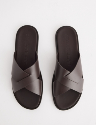 ORLEBAR BROWN: Muro Leather Sandals