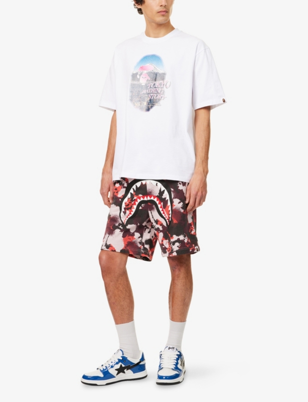 Cityscape Ape Head Cotton-Jersey T-Shirt