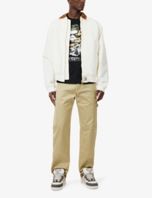 A BATHING APE: Graphic-Print Crewneck Cotton-Jersey T-Shirt