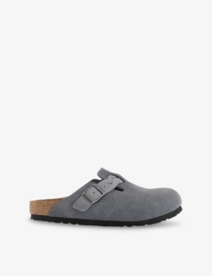 Birkenstock Womens  Boston Suede Clogs
