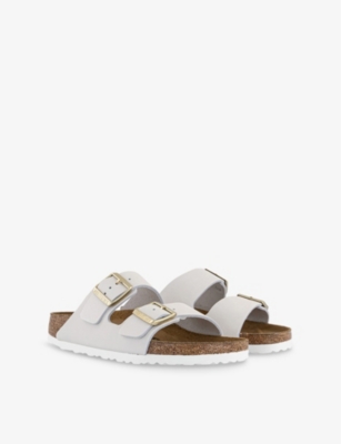 Arizona Double-Strap Leather Sandals