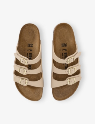 BIRKENSTOCK: Florida Faux-Leather Sandals