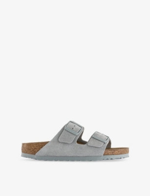BIRKENSTOCK: Arizona Double-Strap Suede Sandals