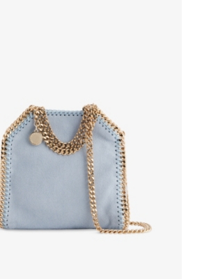 STELLA MCCARTNEY: Falabella Tiny Woven Tote Bag
