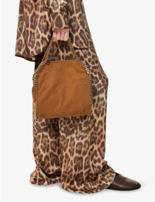 STELLA MCCARTNEY: Falabella Mini Faux-Suede Tote Bag