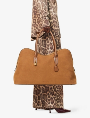 STELLA MCCARTNEY: Ryder Large Faux-Suede Tote Bag