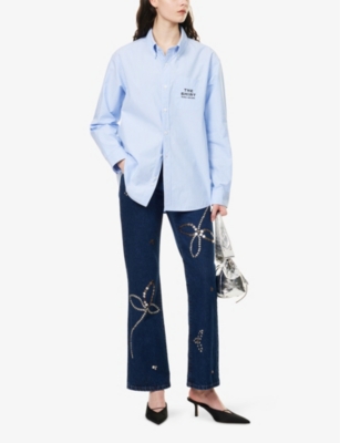 MARC JACOBS: The Striped Long-Sleeve Cotton Shirt